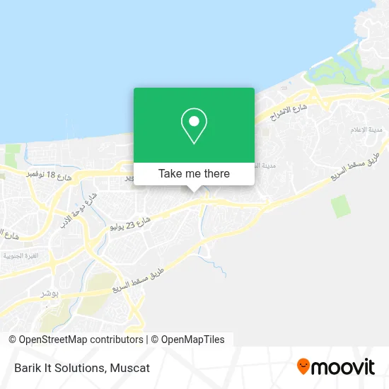 Barik It Solutions map