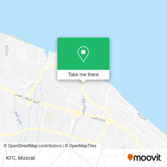 KFC map