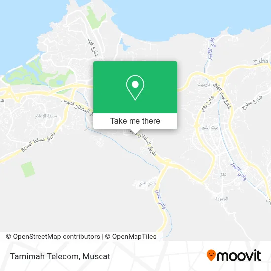Tamimah Telecom map