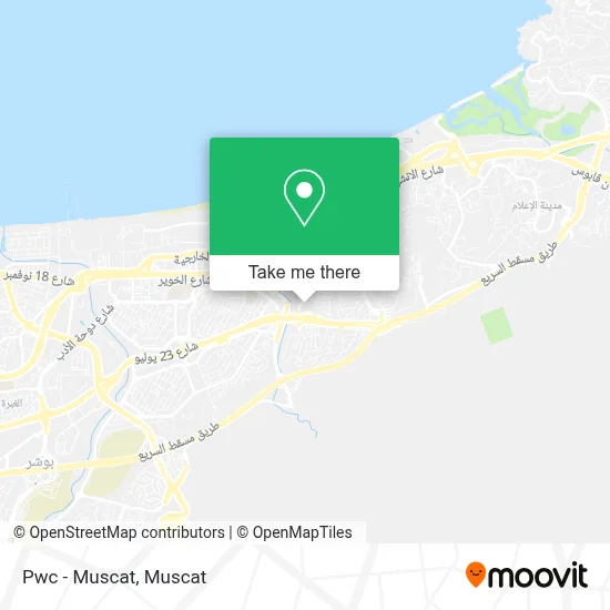 Pwc - Muscat map