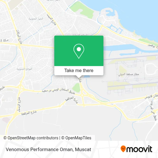 Venomous Performance Oman map