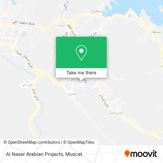 Al Naser Arabian Projects map