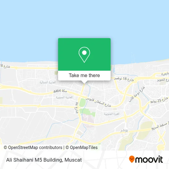 Ali Shaihani M5 Building map