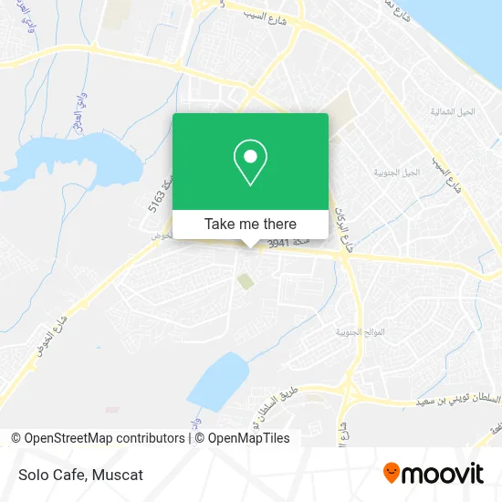 Solo Cafe map