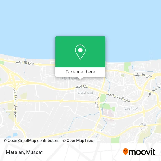 Matalan map