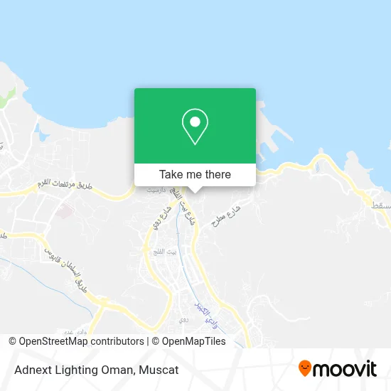 Adnext Lighting Oman map