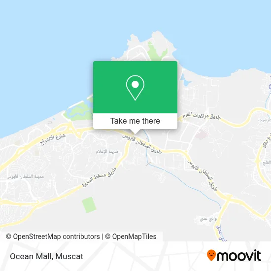 Ocean Mall map