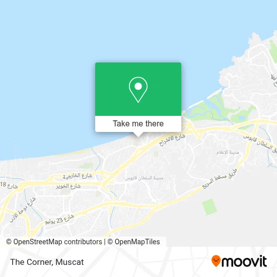 The Corner map