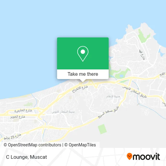 C Lounge map