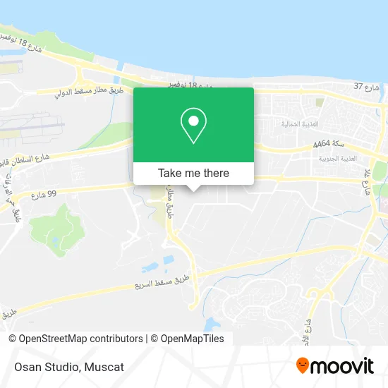 Osan Studio map