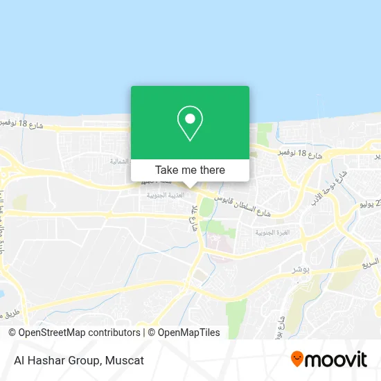 Al Hashar Group map