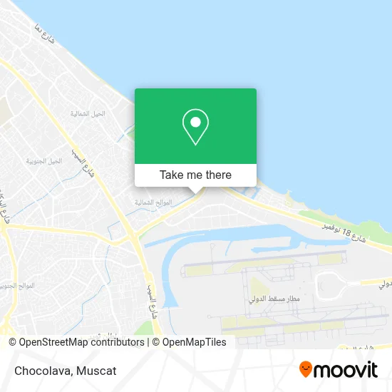 Chocolava map