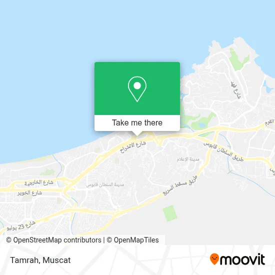 Tamrah map