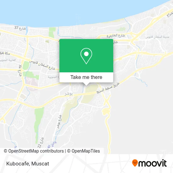 Kubocafe map