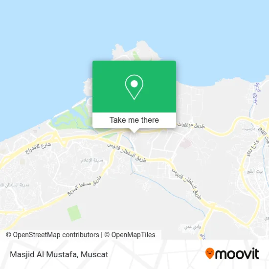 Masjid Al Mustafa map