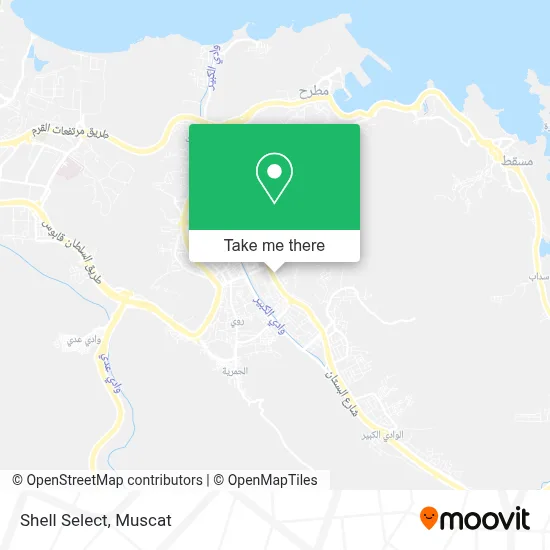 Shell Select map