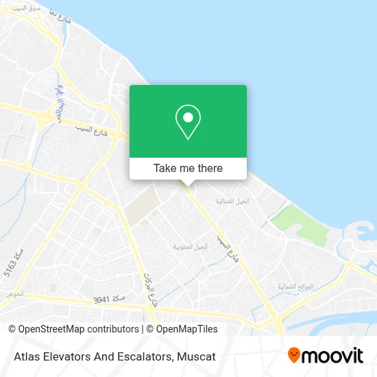 Atlas Elevators And Escalators map