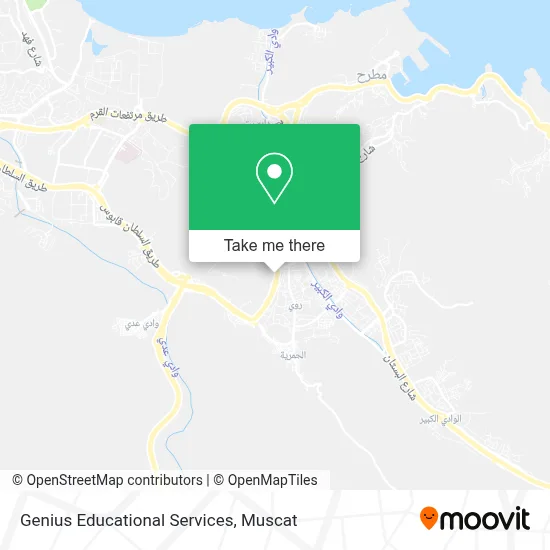 Genius Educational Services map