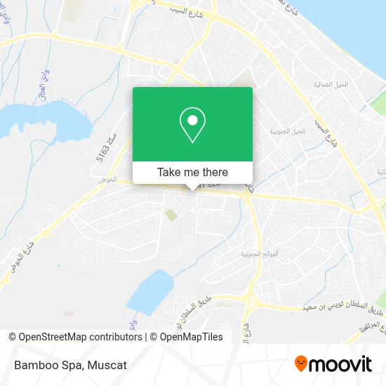 Bamboo Spa map