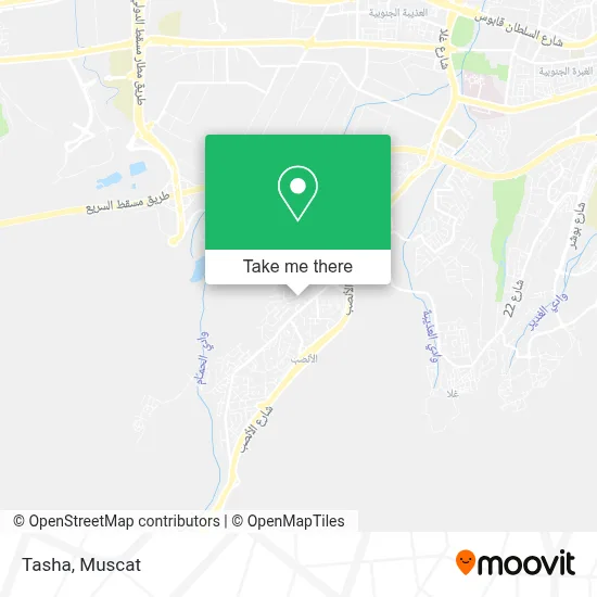 Tasha map
