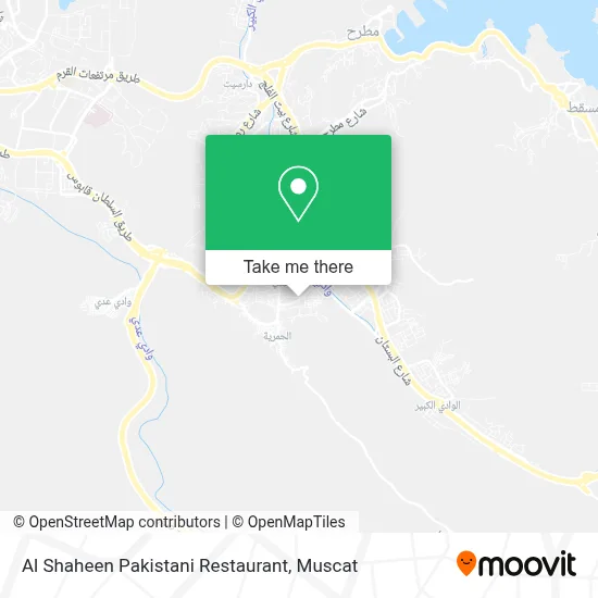 Al Shaheen Pakistani Restaurant map