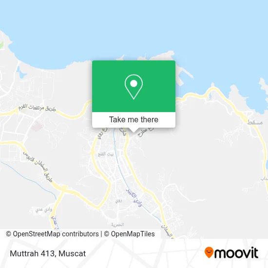 Muttrah 413 map