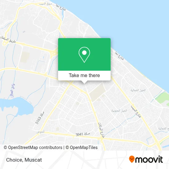 Choice map