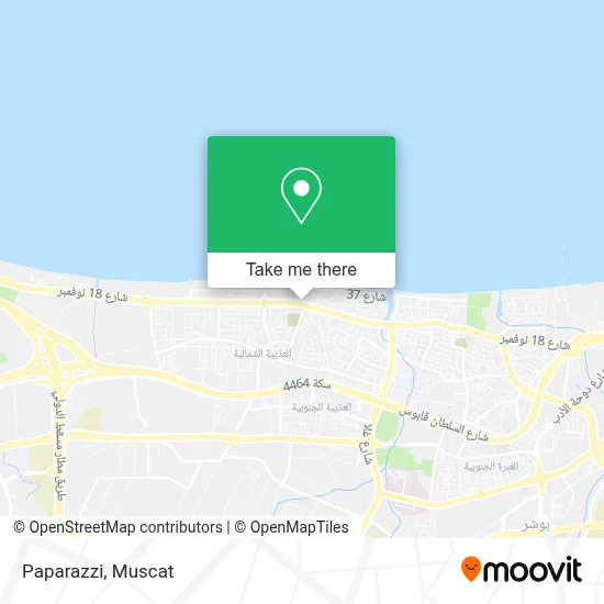 Paparazzi map