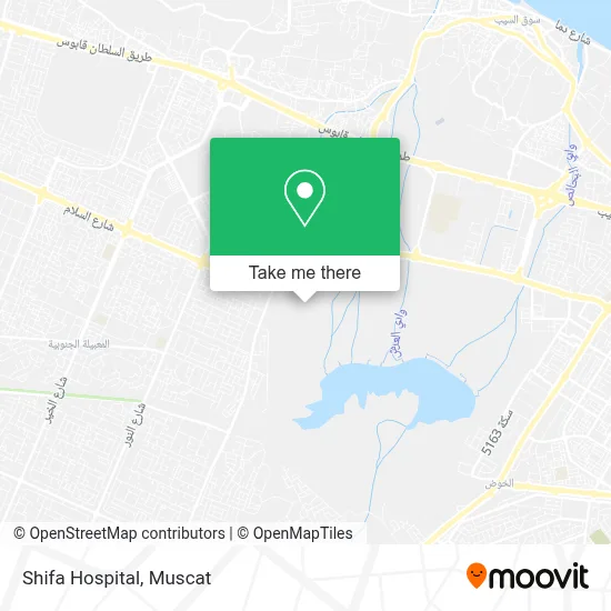 Shifa Hospital map