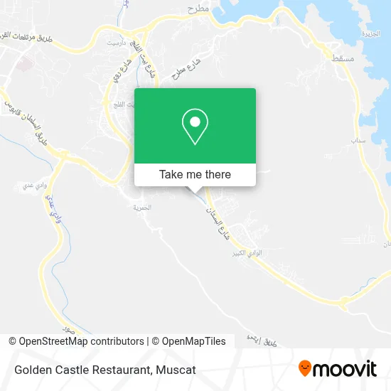 Golden Castle Restaurant map