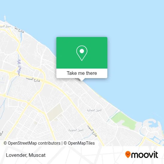 Lovender map