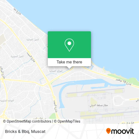 Bricks & Bbq map