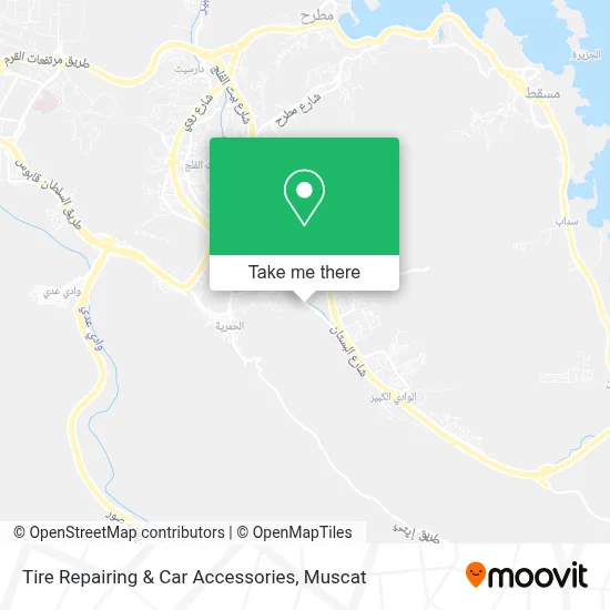 Tire Repairing & Car Accessories map