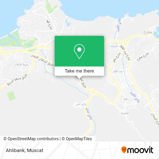 Ahlibank map