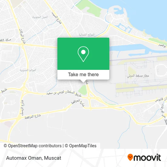 Automax Oman map
