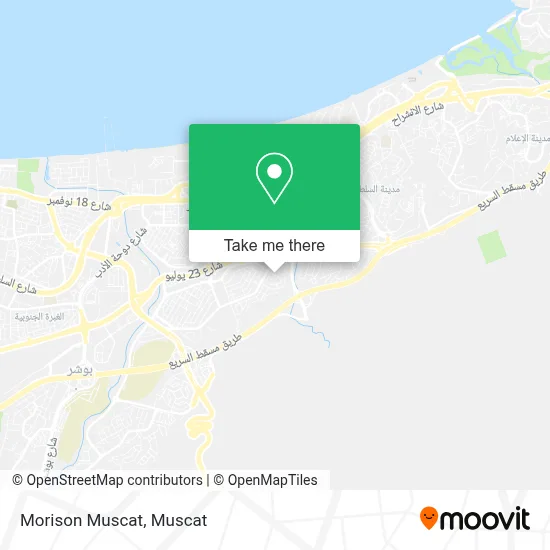 Morison Muscat map