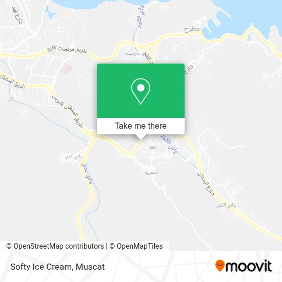 Softy Ice Cream map