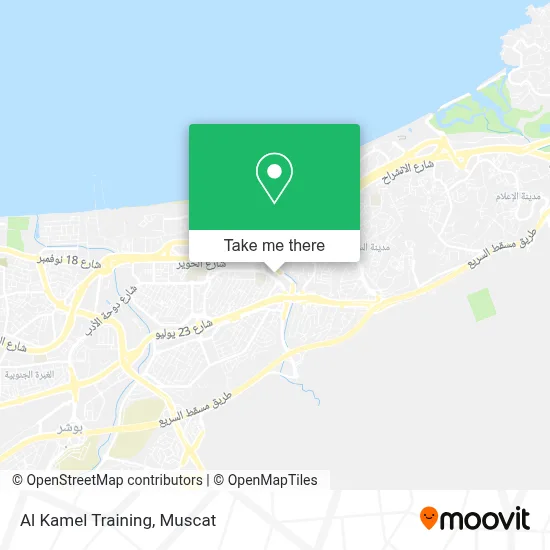 Al Kamel Training map