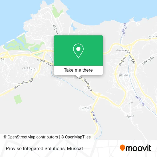 Provise Integared Solutions map