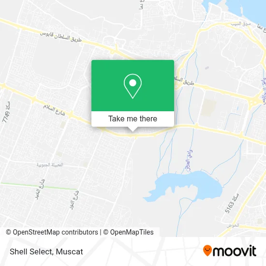 Shell Select map