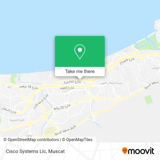 Cisco Systems Llc map