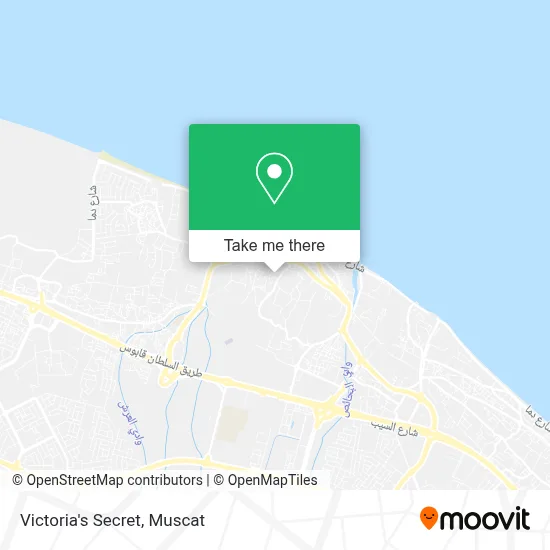Victoria's Secret map
