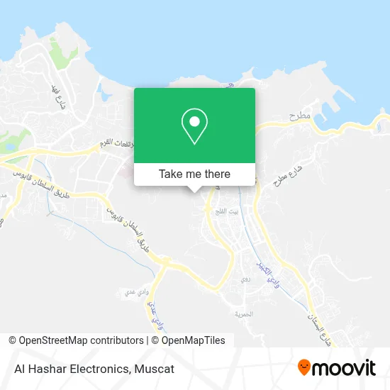 Al Hashar Electronics map