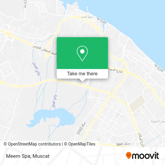 Meem Spa map