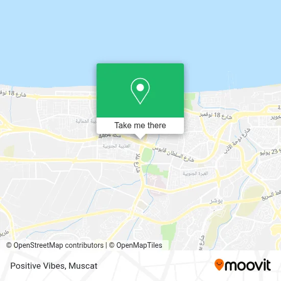 Positive Vibes map