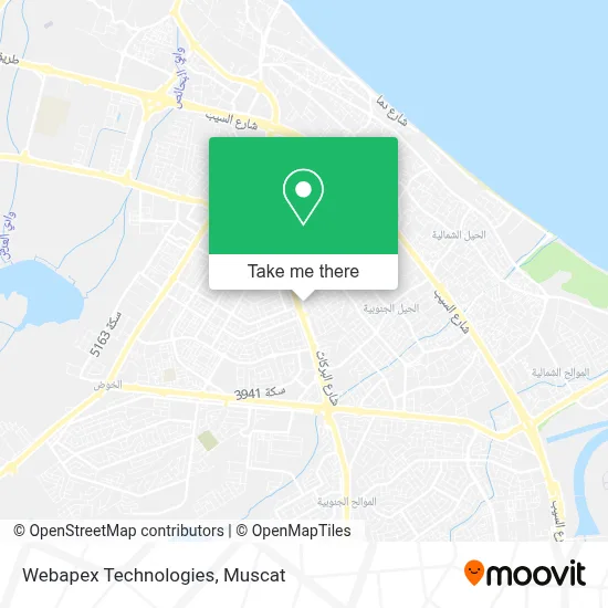 Webapex Technologies map