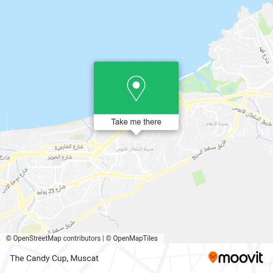 The Candy Cup map