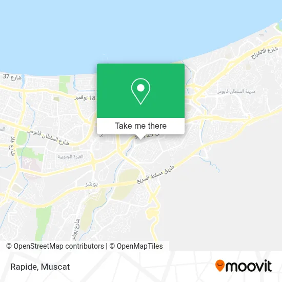 Rapide map