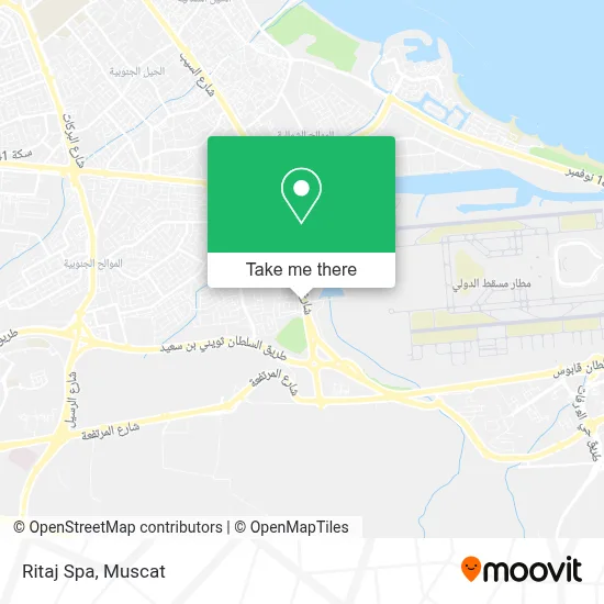 Ritaj Spa map