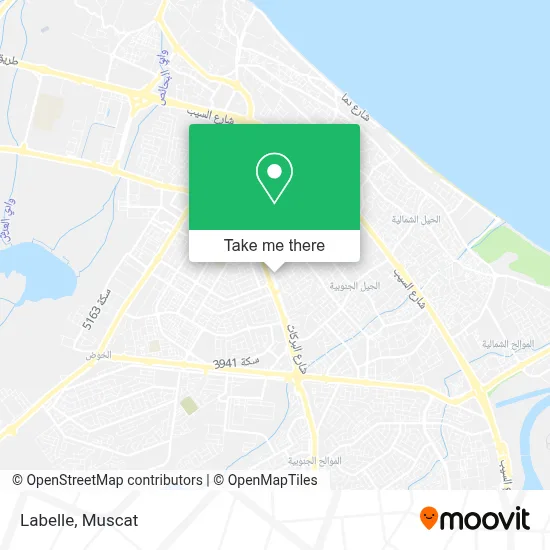 Labelle map